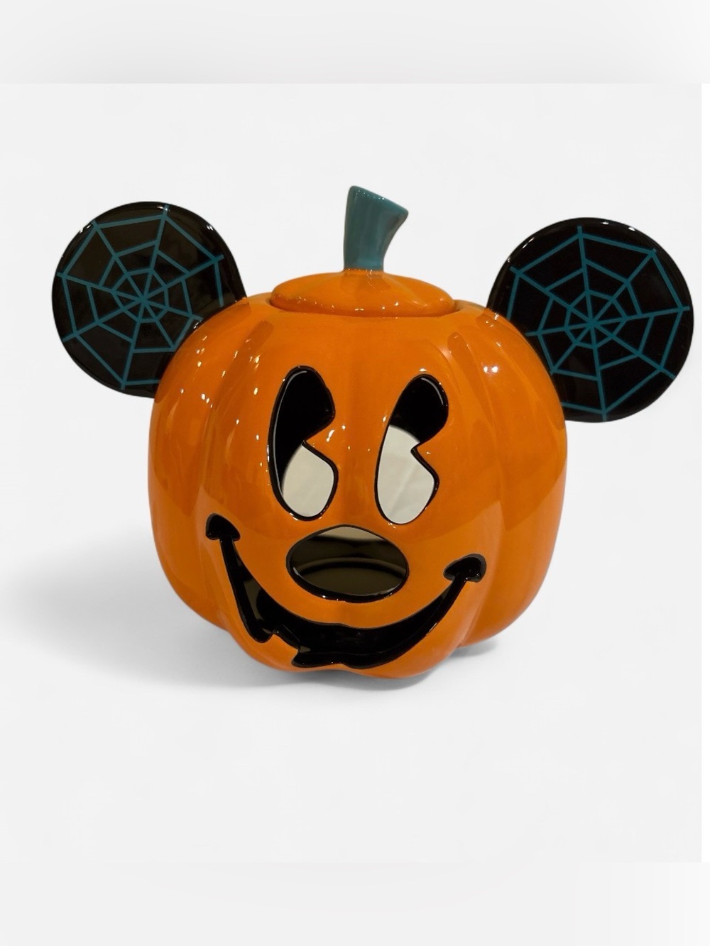Disney Mickey Mouse Halloween Ceramic Votive Candle Holder. NEW. NO TAGS